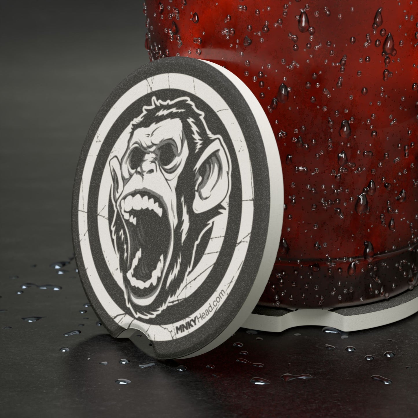 MNKYHead Car Coaster